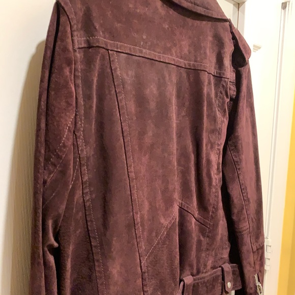 Suede Moto Jacket- BlankNYC - Picture 3 of 3